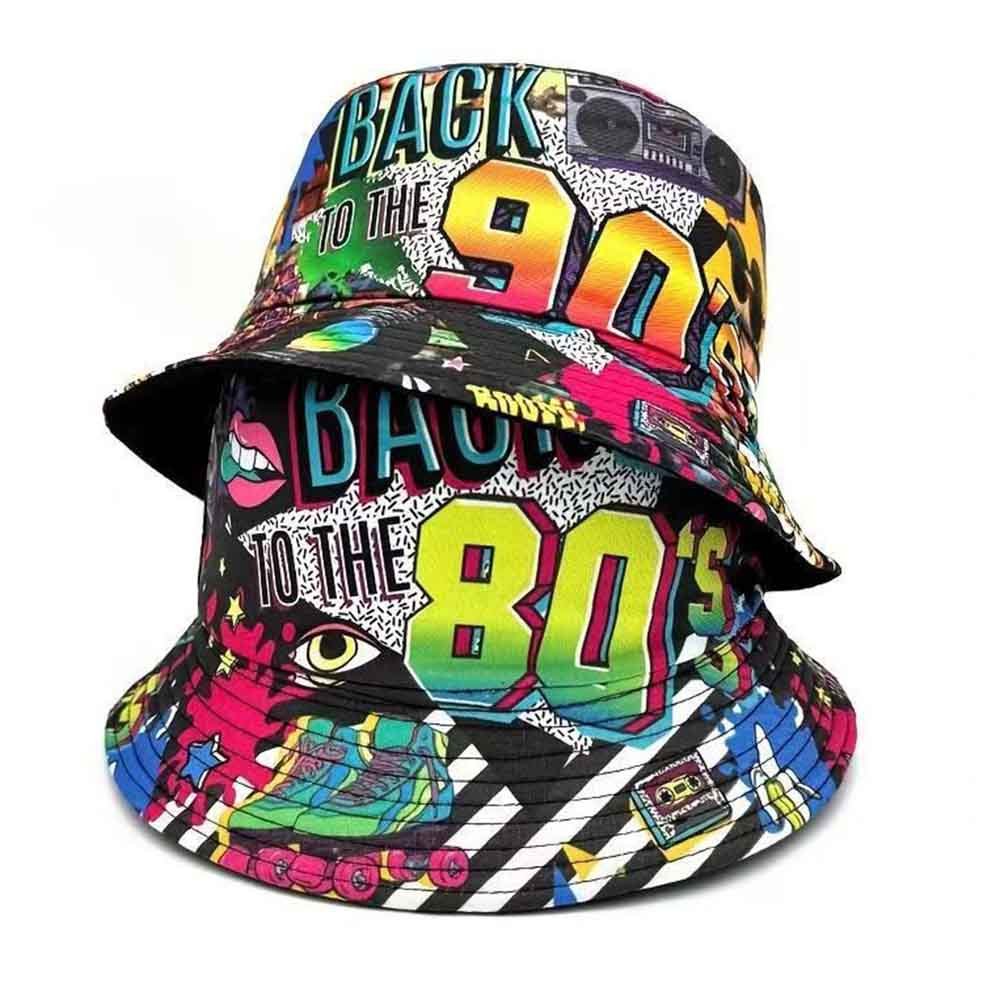 Packable Hat Nylon - Chapéu Bucket Vintage Retrô Anos 80