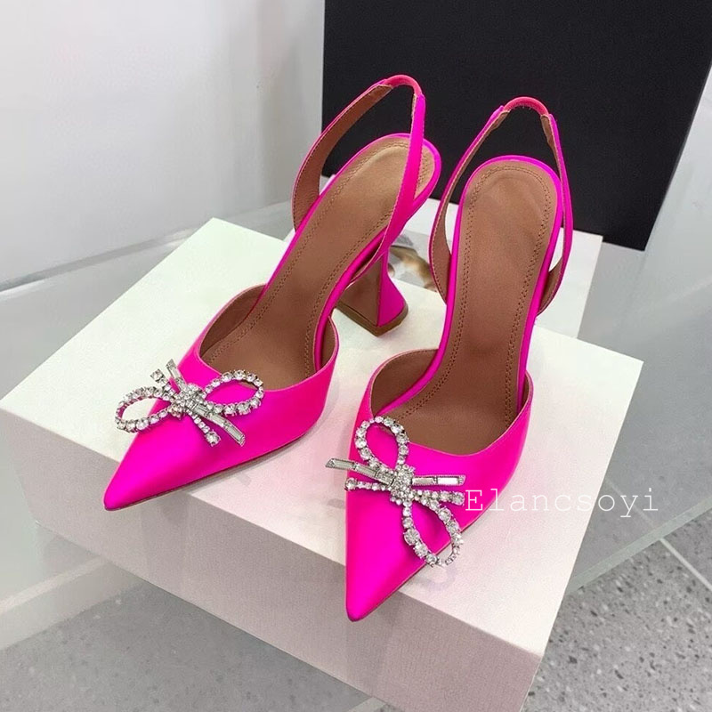 Dedo do pé apontado salto alto - Casual Sandal Leather avaliação e preço