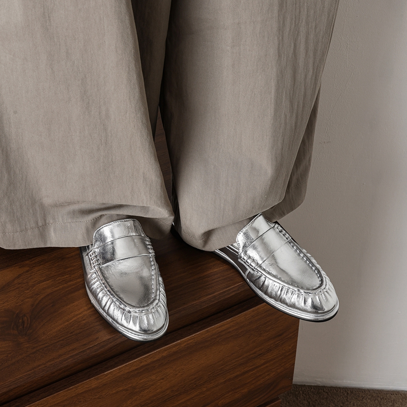 Novos Mocassins Clássicos de C - Casual Sandal Leather avaliação e preço