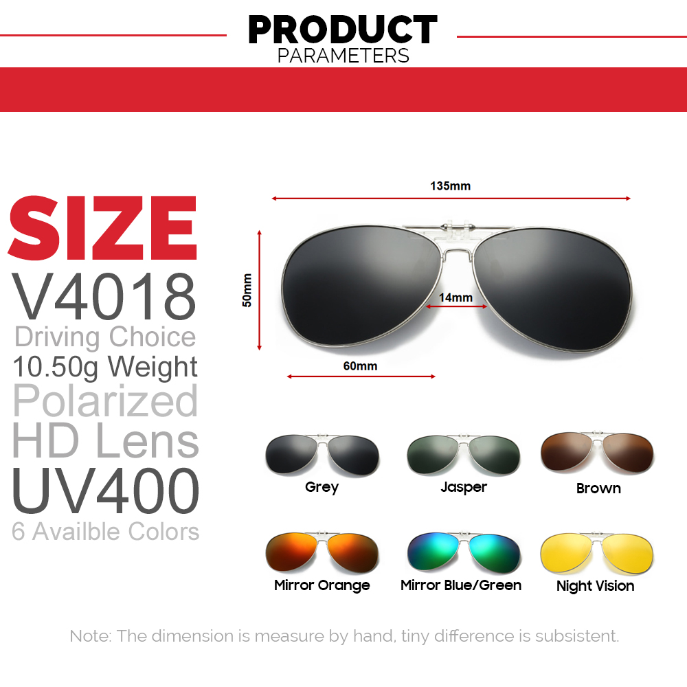 Clipe piloto de grandes dimens - Sunglasses Aviator Polarized avaliação e preço