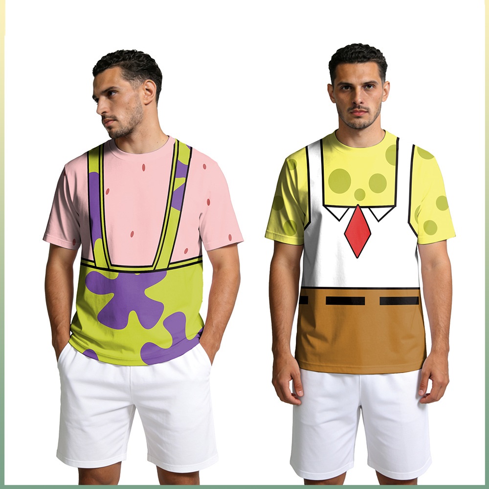 Camiseta Cosplay do Sponge e P - Tee Graphic Print avaliação e preço